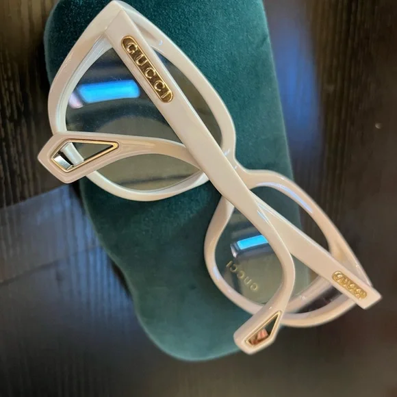 Gucci Ivory Sunglasses (Eyeglass Frames) GG0470o - Picture 11 of 11